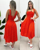 Vestido Floral Midi Eduarda