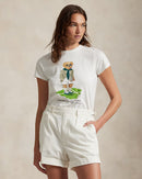 Camiseta RL | Bear com Cachecol